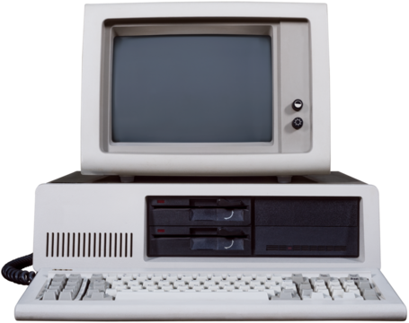 Retro DOS computer