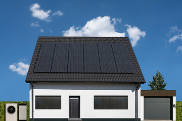Energieeffizientes Einfamilienhaus mit Photovoltaik, Stromspeicher, Wallbox und Wärmepumpe