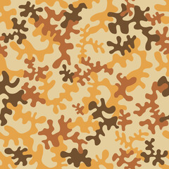Naklejka premium Seamless camouflage pattern - vector illustration