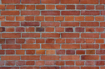 赤いレンガの背景　レトロな風合い
