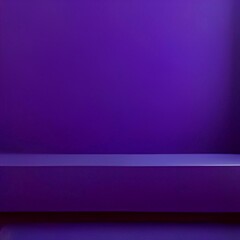 Dark blue matte podiums for mockup products presentation 