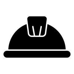 Modern design icon of hard hat