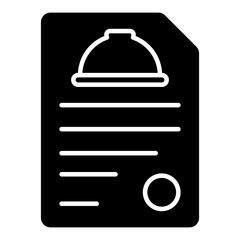 Perfect design icon of construction contract 