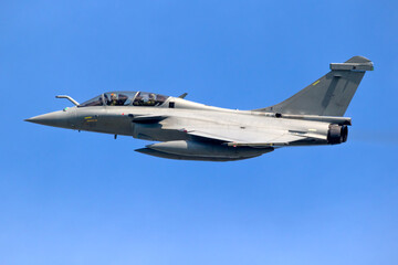 Fighter jet in flight