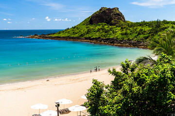 Beautiful view of Little Bay Beach at Kenting National Park, Pingtung County, Taiwan.