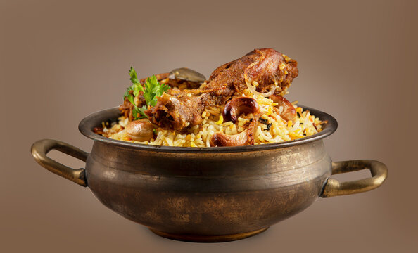 Delicious chicken biryani