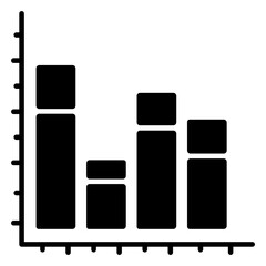 Premium download icon of bar chart 
