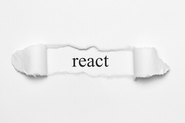react
