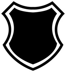 Shield badge PNG image.