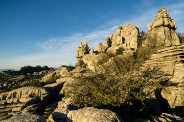 Paraje Natural Torcal de Antequera, términos municipales de Antequera y Villanueva de la...