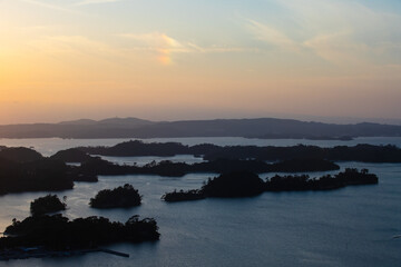 Obraz premium 松島の夕暮れ