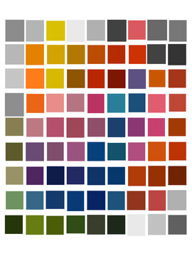 Color sampler, color squares, background, palette, wallpaper, graphics , illustration