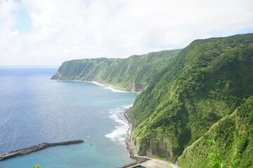 Nago Observatory in Hachijo-jima, Tokyo, Japan - 日本 東京 八丈島 名古の展望台