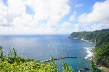 Nago Observatory in Hachijo-jima, Tokyo, Japan - 日本 東京 八丈島 名古の展望台