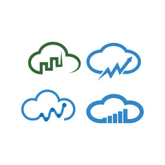 Cloud analistic logo