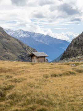 Landscape in Kurzras in South Tyrol, Italy © wlad074