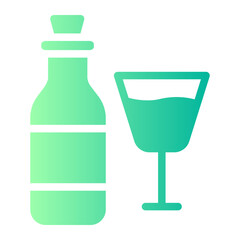 wine gradient icon