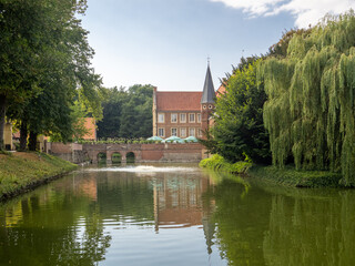 Fototapeta premium The old Castle Huelshoff in Germany