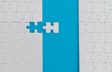 The last piece of jigsaw puzzle