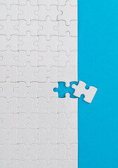 The last piece of jigsaw puzzle