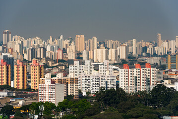 Sao Paulo City View With Buildings in the Horizon