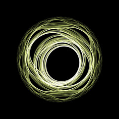 an abstract image of a circle