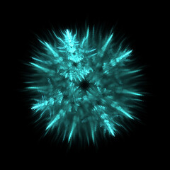 Fototapeta premium light blue star abstract image