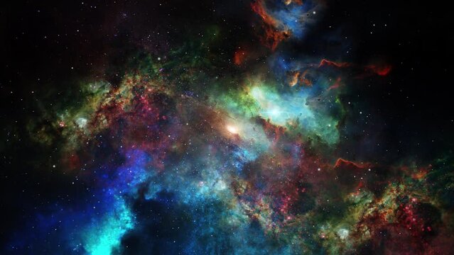 Nebula Expanding In The Universe