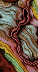 pattern and design inspired by an arrangement of colourful macaroons