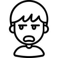 expressionless icon