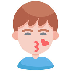 kissing icon