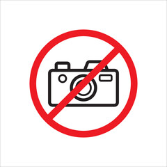 Camera Photography Icon Vector Template Illustration Design