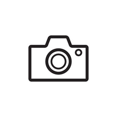 Camera Photography Icon Vector Template Illustration Design