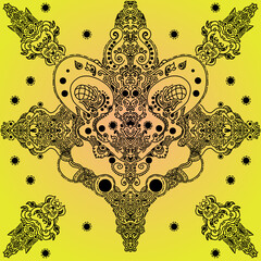 abstract background with ornament