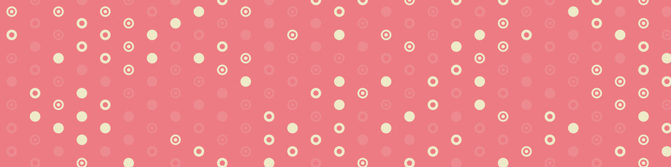 Abstract Color Halftone Dots generative art background illustration