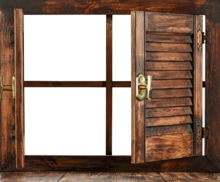Window winter background and free space for your decoration. 