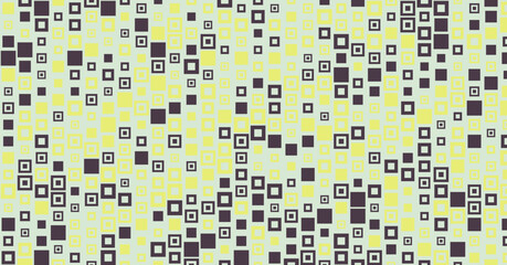 Abstract Color Halftone Dots generative art background illustration