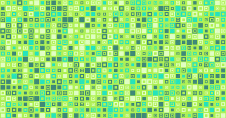 Abstract Color Halftone Dots generative art background illustration