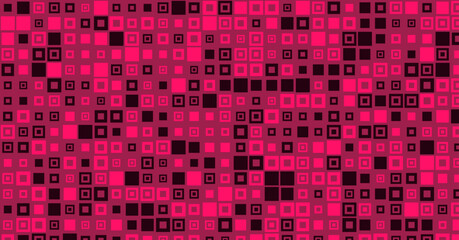 Abstract Color Halftone Dots generative art background illustration