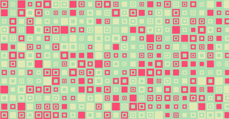 Obraz premium Abstract Color Halftone Dots generative art background illustration