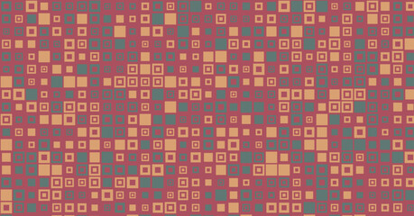 Fototapeta premium Abstract Color Halftone Dots generative art background illustration