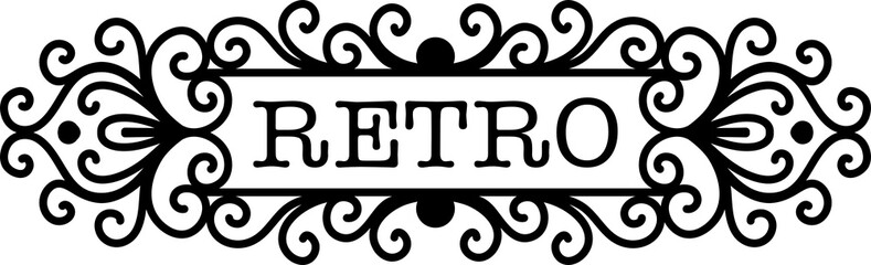 Retro Logotype / logo