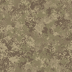 Texture military camouflage seamless pattern. Abstract army vector illustration