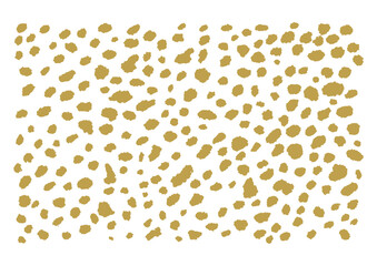 Gold Dalmatian Pattern