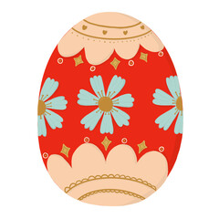 Red Easter Egg