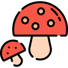 Thanksgiving Mushroom Icon