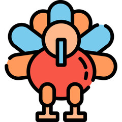 Thanksgiving Turkey Icon