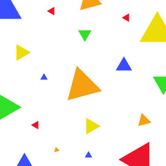 five color triangle for juneteenth