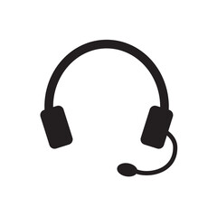 Headphone Icon Vector Illustration Design