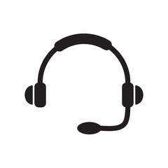 Headphone Icon Vector Illustration Design